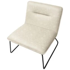 COTULLA - Fauteuil - Lichtbeige - Kunstleer -Leen Bakker Fauteuils 92b571dc791f4faea57f45b9b4c40355