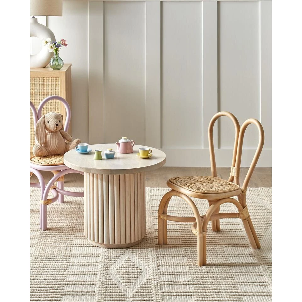 DESIMI - Kinderstoel - Natuurlijk - Rotan 2 DESIMI - Kinderstoel - Natuurlijk - Rotan - Afbeelding 2