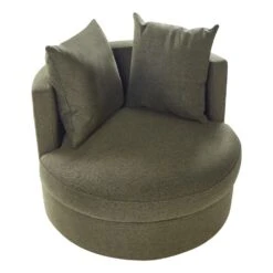 DALBY - Fauteuil - Groen - Stof -Leen Bakker Fauteuils 9a3d7cc79c9243b2b5b9edbf4e69279c