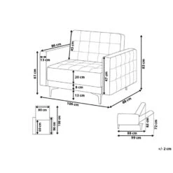ABERDEEN - Fauteuil - Wit - Bouclé 13 ABERDEEN - Fauteuil - Wit - Bouclé -Leen Bakker Fauteuils 9ab7e938757541689458938161453704 2
