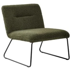 COTULLA - Fauteuil - Donkergroen - Bouclé 15 COTULLA - Fauteuil - Donkergroen - Bouclé -Leen Bakker Fauteuils 9c0b6810a7da40b48f31fce72c578eed