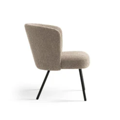 Furnihaus Fauteuil - Cindy - Boucle - Taupe - Stof - Set Van 2 -Leen Bakker Fauteuils 9d440940f5e34c35b28da9a0a75e4aa5