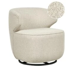 MOLLEBY - Fauteuil - Lichtbeige - Bouclé 6 MOLLEBY - Fauteuil - Lichtbeige - Bouclé -Leen Bakker Fauteuils 9da795736cc848628befd15b9445db43