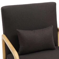 CLP Fauteuil Hibbing Natura Frame - Hout - Bruin -Leen Bakker Fauteuils 9e880dec15b74075beba35256b06460b