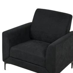 FENES - Fauteuil - Zwart - Stof -Leen Bakker Fauteuils 9f53006fd5854ed99e7effdd3d792493