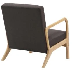 CLP Fauteuil Hibbing Natura Frame - Hout - Bruin -Leen Bakker Fauteuils 9f5c22c5349a46a5b6c53a8d66f3ad88