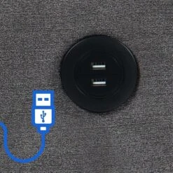 CLP Fauteuil Andover Zwart Frame - Stof - Grijs -Leen Bakker Fauteuils a0758541836045c881bcd97cf1fb1514