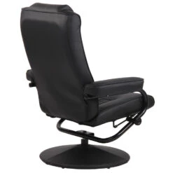 CLP Fauteuil Ennis Zwart Frame - Kunstleer - Zwart -Leen Bakker Fauteuils a3b699212bae41d99cfd50fe200f3d0f