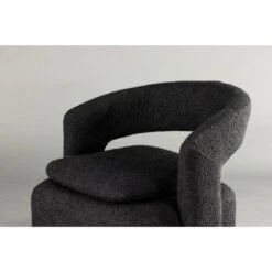 Svea - Teno Draaibare Fauteuil - Boucle - Zwart 8 Svea - Teno Draaibare Fauteuil - Boucle - Zwart -Leen Bakker Fauteuils a4448530224149109b7a7a3e8fa9a024