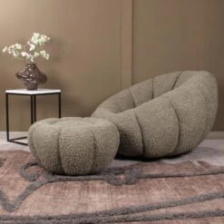 DS4U - Olivia DLX Fauteuil Teddy - Groen 11 DS4U - Olivia DLX Fauteuil Teddy - Groen -Leen Bakker Fauteuils a4a98871268e4696963447fa2fc7c298