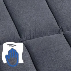 CLP Fauteuil Andover Zwart Frame - Stof - Donkergrijs -Leen Bakker Fauteuils a543e7a048f64f2688b49b488d79cd17