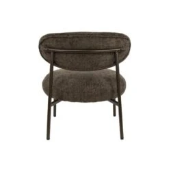 Hoyz Collection - Fauteuil Round - Tissee Cargo Bruin -Leen Bakker Fauteuils a812b0e62c6946bbaad6cec25677dfb3