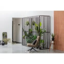 WOOOD Jouke Draaifauteuil - Kunstleer - Groen - 97x70x85 -Leen Bakker Fauteuils a9baa74f2e004d9b80cf41ef51cf63b1