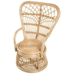 TEMENI - Kinderstoel - Natuurlijk - Rotan -Leen Bakker Fauteuils aaa43c7b21b24bee828daa80a7240218