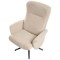 JAPET - Relaxfauteuil Met Voetenbank - Beige - Bouclé 19 JAPET - Relaxfauteuil Met Voetenbank - Beige - Bouclé -Leen Bakker Fauteuils aac4098ca84f400f919ed3eeb5805547