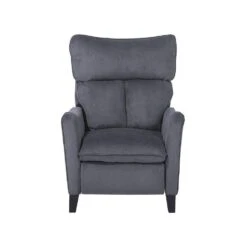 Beliani TV-fauteuil ROYSTON - Grijs Polyester 7 Beliani TV-fauteuil ROYSTON - Grijs Polyester -Leen Bakker Fauteuils af401a0997e5462d86127b758fbd427e