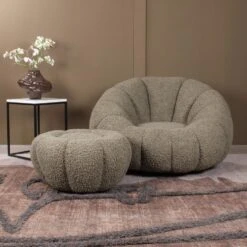 DS4U - Olivia DLX Fauteuil Teddy - Groen 10 DS4U - Olivia DLX Fauteuil Teddy - Groen -Leen Bakker Fauteuils af9d8cb31ca84f6f8d53fb79dfc48438