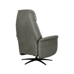 LABEL51 Fauteuil Oslo - Taupe - Micro Suede - Elektrisch - 87x79x112 Cm -Leen Bakker Fauteuils b00687c7b14d48e0a3f77503f5cc6c95