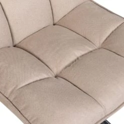 WOOOD Jouke Draaifauteuil - Polyester - Zand - 97x70x85 10 WOOOD Jouke Draaifauteuil - Polyester - Zand - 97x70x85 -Leen Bakker Fauteuils b17c27fead7745999a99f8917882e24b