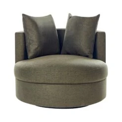 DALBY - Fauteuil - Groen - Stof -Leen Bakker Fauteuils b1d6fb89e56546b8abc67aa6b7c28309