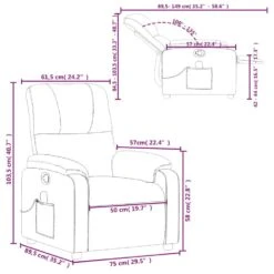 VidaXL - Massagestoel - Zwart - Microvezel -Leen Bakker Fauteuils b257369a324d43fab9f034112646bf8a