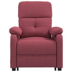 VidaXL - Fauteuil - Rood - Stof -Leen Bakker Fauteuils b31277c3921e4521adbf6baf75793833