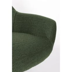 Housecraft Yuki Fauteuil Draaibaar Groen -Leen Bakker Fauteuils b61afa24781142459edccfcf1ac6a31f