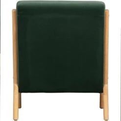 WOOOD Mark Fauteuil - Velvet - Flesgroen - 75x67x82 -Leen Bakker Fauteuils b991b203d5424c778e2cbb7b459c12d0
