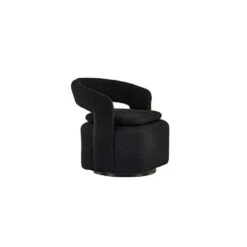 Svea - Teno Draaibare Fauteuil - Boucle - Zwart 11 Svea - Teno Draaibare Fauteuil - Boucle - Zwart -Leen Bakker Fauteuils baf24b9db812479992ff8195d37006c5