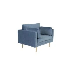 Svea - Sino Fauteuil - Blauw -Leen Bakker Fauteuils bc4148e8259c4a248a9800b5629e0227