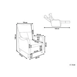 ROYSTON - TV-fauteuil - Bruin - Kunstleer 27 ROYSTON - TV-fauteuil - Bruin - Kunstleer -Leen Bakker Fauteuils bc835875aec14d58852653cb75886f82