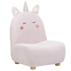 LULEA - Kinderstoel - Roze - Nepbont 15 LULEA - Kinderstoel - Roze - Nepbont -Leen Bakker Fauteuils bd94cb44022341e6b18e82df13ed9d29