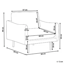 VINTERBRO - Fauteuil - Blauw - Polyester 12 VINTERBRO - Fauteuil - Blauw - Polyester -Leen Bakker Fauteuils c1c0c64ed5cf4bb6b5e41a143a954a1e