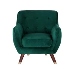 Beliani Fauteuil BODO - Groen Fluweel 7 Beliani Fauteuil BODO - Groen Fluweel -Leen Bakker Fauteuils c2681f5ab0544e33a8117ab9f78def7c