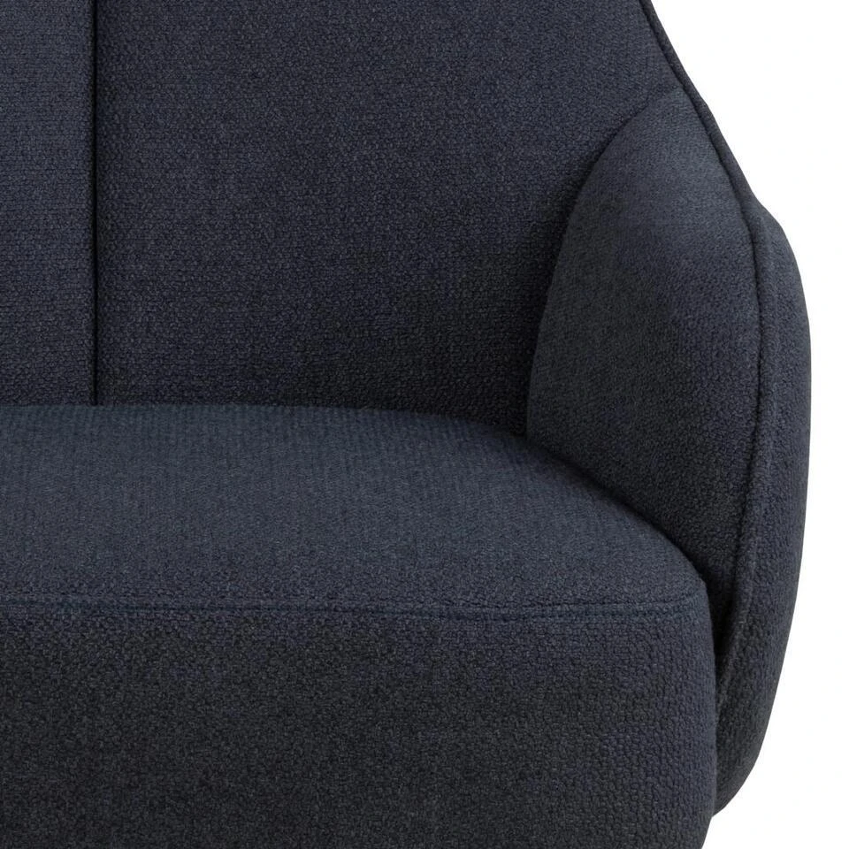 Fauteuil Blauw - Zithoogte 40cm - 73x92x98cm - Bertus 5 Fauteuil Blauw - Zithoogte 40cm - 73x92x98cm - Bertus - Afbeelding 5