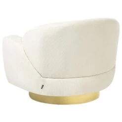 LEJRE - Fauteuil - Lichtbeige - Polyester -Leen Bakker Fauteuils c89a4efff4aa49daa4fda6e1ab44c087