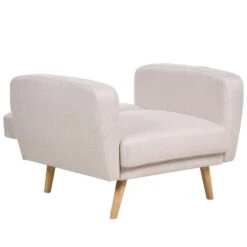 FLORLI - Fauteuil - Beige - Polyester -Leen Bakker Fauteuils c8b3832e92794f31a6f37b81722a39b8