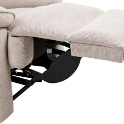 EVERTON - Relaxfauteuil - Beige - Polyester -Leen Bakker Fauteuils c9c911e268604e7aae74c9e04c2ba23c