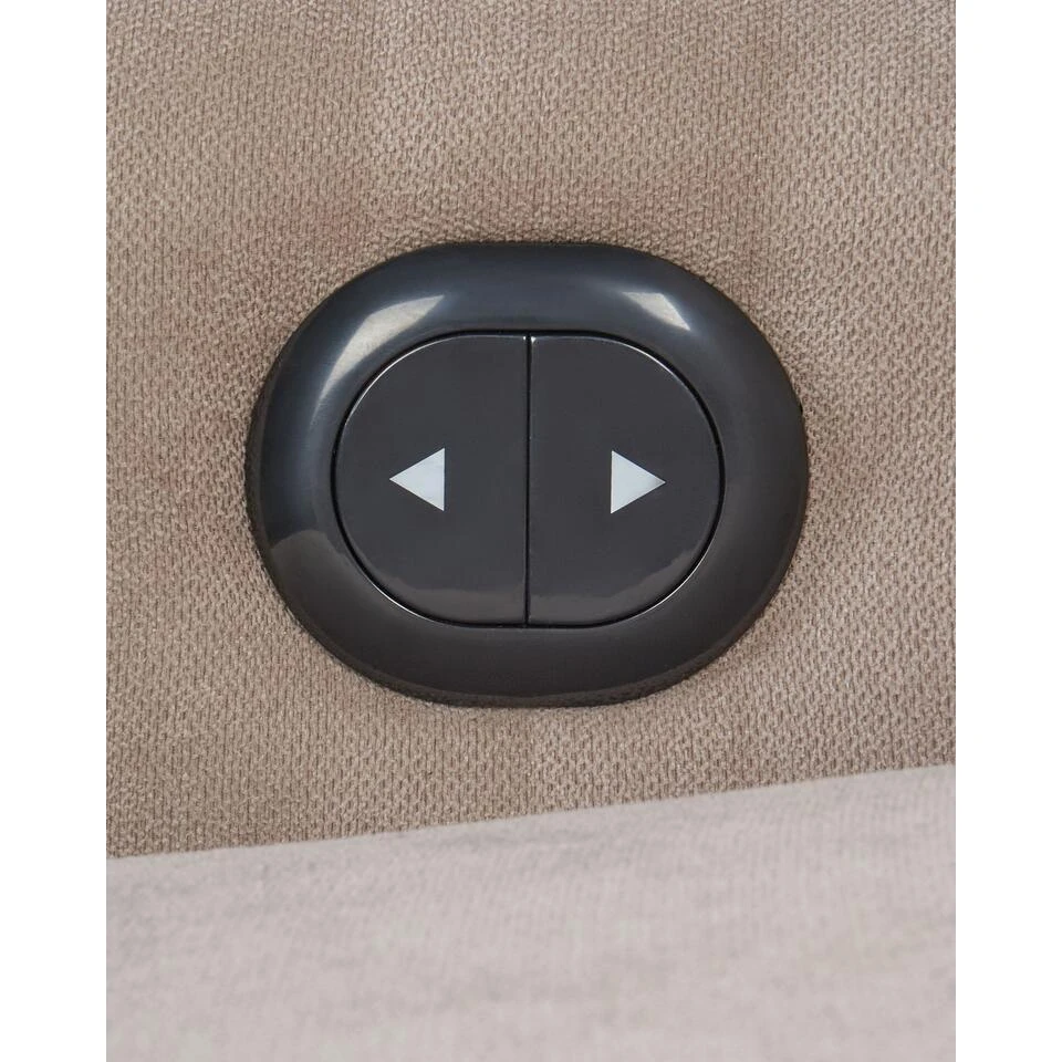 PRIME - Relaxfauteuil - Taupe - Polyester 8 PRIME - Relaxfauteuil - Taupe - Polyester - Afbeelding 8