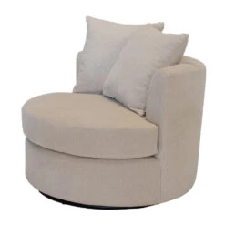Fauteuil Beige Stof - Zithoogte 45cm - Thony Luxe -Leen Bakker Fauteuils cbed3f0278984e44906d93ab979c24b8