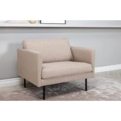 Svea - Sika Fauteuil - Beige -Leen Bakker Fauteuils cd714030f64e4c888f801a0e9a067d44