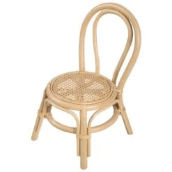KALIVIA - Kinderstoel - Natuurlijk - Rotan -Leen Bakker Fauteuils ce486ea47e92490c89fb9c06366809c1