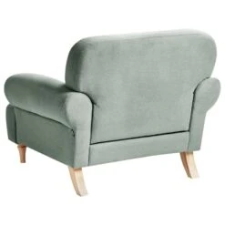 KIBERG - Fauteuil - Lichtgroen - Polyester -Leen Bakker Fauteuils ce6b1419f4894f769df562053d0cd169
