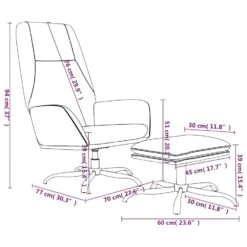 VidaXL Relaxstoel Met Voetenbank Fluweel Donkergrijs -Leen Bakker Fauteuils d40e578c71ce420bb1c4e3e5c56e5103