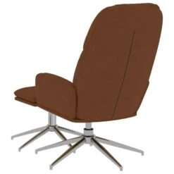 VidaXL Relaxstoel Met Voetenbank Kunstsuède Bruin 7 VidaXL Relaxstoel Met Voetenbank Kunstsuède Bruin -Leen Bakker Fauteuils d4619df8d3b3495cb987b1c68ebc6809
