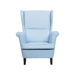 Beliani Oorfauteuil ABSON - Blauw Polyester 7 Beliani Oorfauteuil ABSON - Blauw Polyester -Leen Bakker Fauteuils d54bfbe14251420090d6573460325511