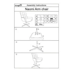 Livingfurn - Fauteuils Naomi Pearl - Wit - Stof -Leen Bakker Fauteuils d62651a7c55e4da482207e2e1cd1695b 1