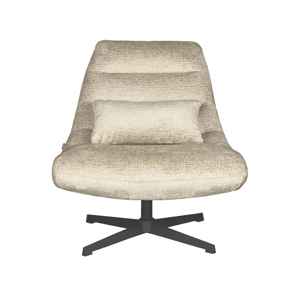 LABEL51 Fauteuil Nox - Beige - Elegance - 62 X 77cm 3 LABEL51 Fauteuil Nox - Beige - Elegance - 62 X 77cm - Afbeelding 3