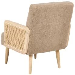 HOJBY - Fauteuil - Zandbeige - Bouclé -Leen Bakker Fauteuils d7f927e8cf63476bbcfdc7514c48a95e