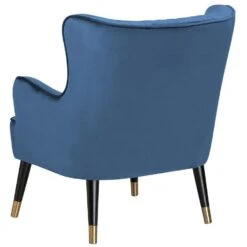 VARBERG - Fauteuil - Blauw - Fluweel 13 VARBERG - Fauteuil - Blauw - Fluweel -Leen Bakker Fauteuils d8e6a52c04a74effa31034b3a6af8e7d